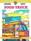 Image for Extra Large Coloring Book for boys Ages 6-12 - Food Truck - Many colouring pages