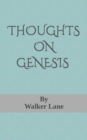 Image for Thoughts on Genesis