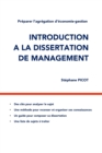 Image for Introduction a la dissertation de management