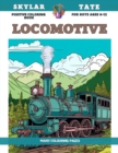 Image for Positive Coloring Book for boys Ages 6-12 - Locomotive - Many colouring pages