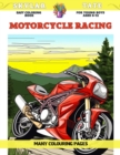 Image for Easy Coloring Book for young boys Ages 6-12 - Motorcycle racing - Many colouring pages