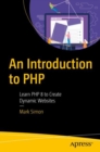 Image for An introduction to PHP  : learn PHP 8 to create dynamic websites