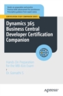 Image for Dynamics 365 Business Central Developer Certification Companion