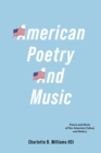 Image for American Poetry And Music: Poems and Music of Our American Culture and History