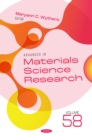 Image for Advances in Materials Science Research. Volume 58