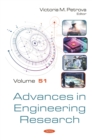 Image for Advances in Engineering Research. Volume 51