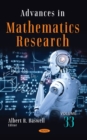 Image for Advances in Mathematics Research. Volume 33