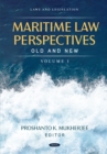 Image for Maritime Law Perspectives, Old and New