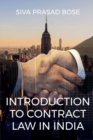 Image for Introduction to Contract Law in India