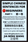 Image for Simple Chinese Sentences for Beginners (Part 1) - Idioms and Phrases for Beginners (HSK All Levels)