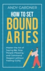 Image for How to Set Boundaries