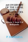 Image for An Overview of the Legal Servies Authorities ACT 1987