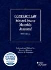 Image for Contract Law, Selected Source Materials Annotated, 2023 Edition
