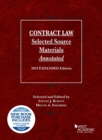 Image for Contract Law, Selected Source Materials Annotated, 2023 Expanded Edition