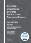 Image for Selected Commercial Statutes for Sales and Contracts Courses, 2023 Edition