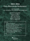 Image for Civil Procedure Supplement, for Use with All Pleading and Procedure Casebooks, 2023-2024