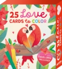 Image for 25 Love Cards to Color : Envelopes Included