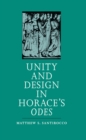 Image for Unity and Design in Horace&#39;s Odes