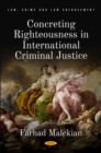 Image for Concreting righteousness in criminal justice