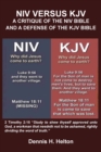 Image for NIV Versus the KJV : A Critique of the NIV Bible and a Defense of the KJV