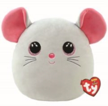 Catnip Mouse Squish-A-Boo 14″