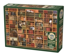 Cat Library 1000 Piece Puzzle