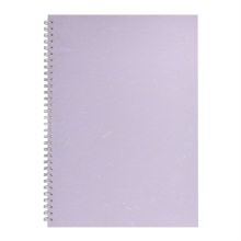 A3 Posh Pig White Paper 35lvs Lilac Silk