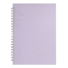 A4 Posh Pig White Paper 35lvs Lilac Silk