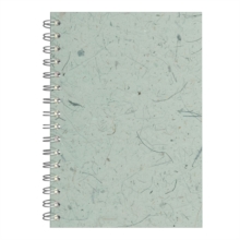 A5 Posh Pig White Paper 35lvs Sea Grey Banana