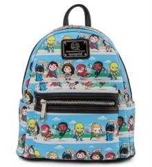 Pop! by Loungefly DC Comics – Chibi Lineup Mini Backpack