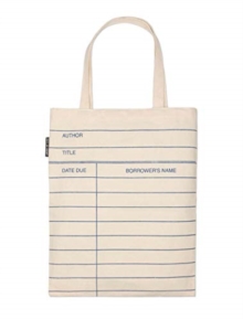 Image for Library Card Natural Tote