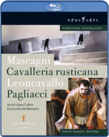Image for Cavalleria Rusticana/Pagliacci: Teatro Real, Madrid (Lopez Cobos)