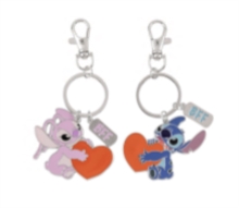 Image for Stitch & Angel Bff Keychain Set