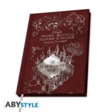 Harry Potter – A5 Notebook Marauder’s Map