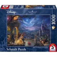 Disney – Beauty and the Beast Dancing in the Moonlight by Thomas Kinkade 1000 Piece Schmidt Puzzle