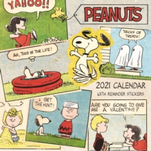 Image for Peanuts Square Wall Planner Calendar 2021