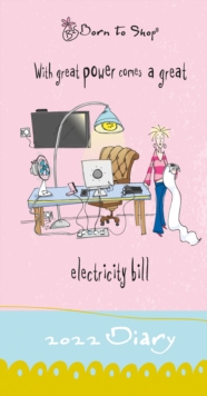 Image for Born to Shop Slim Deluxe Diary 2022