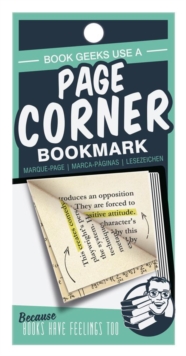 Page Corners – Book Geeks – Green