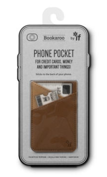 Bookaroo Phone Pocket – Brown