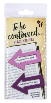 To Be Continued… Place Keepers – Purples