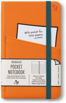 Bookaroo Pocket Notebook (A6) Journal – Orange