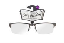 Easy Readers – Half-Frame Metal +2.5