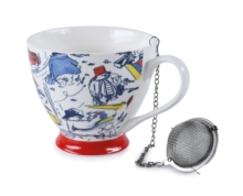 Paddington Bear (Classic Paddington) Footed Tea Cup & Strainer