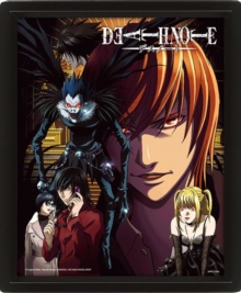 Death Note (Connected By Fate) 10 x 8″ 3D Lenticular Poster (Framed)