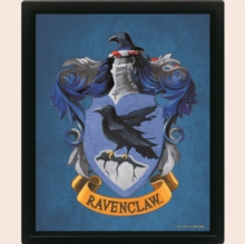 Harry Potter (Colourful Crest Ravenclaw) 3D Lenticular Poster (Framed)