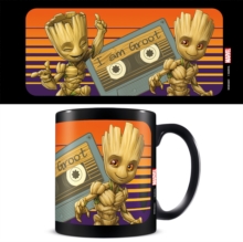 Guardians of the Galaxy (Groot Sunset) 11oz/315ml Black Mug