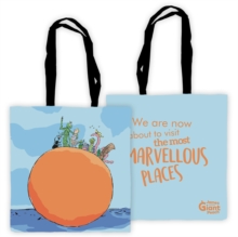 JAMES GIANT PEACH EDGE TO EDGE TOTE BAG