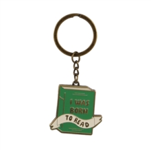 Image for Keyring Metal - Pulteney Press (Born to Read)