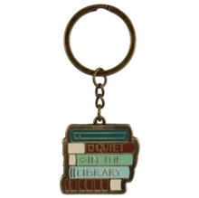 Image for Keyring Metal - Pulteney Press (Quiet in the Library)