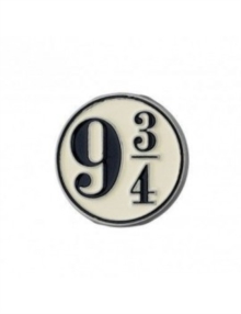 PLATFORM 9 3 4 PIN BADGE